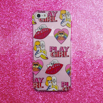 'PLAY GIRL' iPhoneSE/5S/5専用ケース