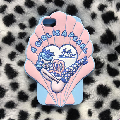 'A GIRL IS A PEARL'  iPhone6/6s/7 専用ケース